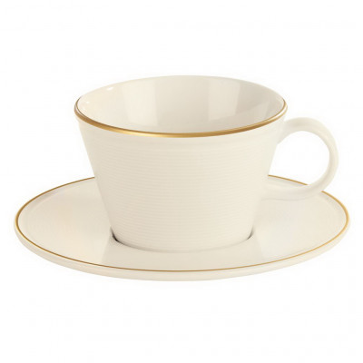 DPS Line Gold Band Cappuccino Cup 25cl