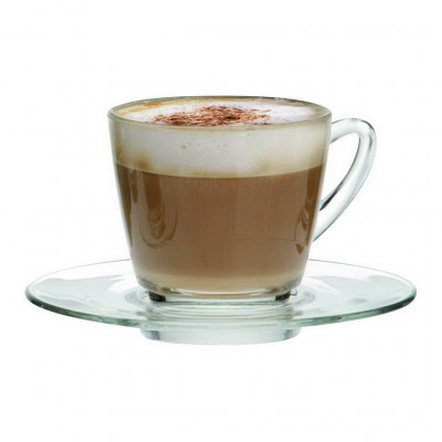 DPS Glass Cappuccino Cup 8.5oz/24cl