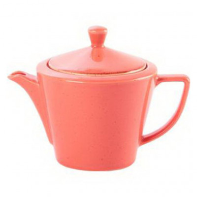 DPS Coral Conic Tea Pot 50cl/18oz
