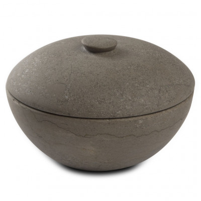 Stone Pot w/lid