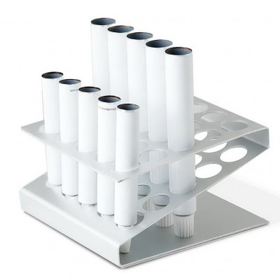 Aluminium test tubes display 25 holes (max Ø 1,6)