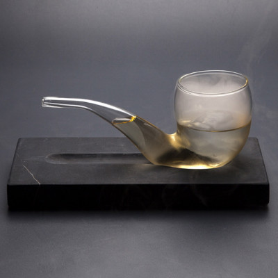 Smoke & Drink Kit                                                  (pipe & marble support)