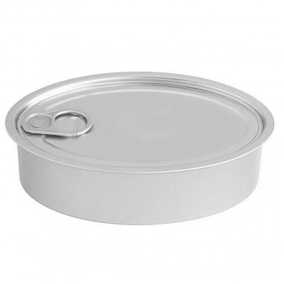 Oval Aluminium Cans with lid