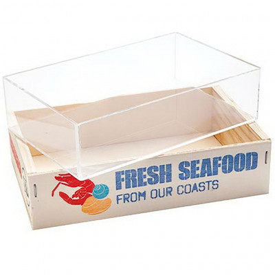 100% Chef box na mořské plody potištěný