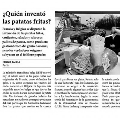 Newspaper "Cocina de Vanguardia"