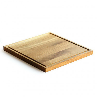 Craster  Large Oak Modern Board Oak, Oiled 350 × 350 × 25 mm