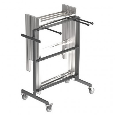 Craster Rise Trolley for Legs – Single Powder Coated Steel 1002 × 714 × 1211 mm
39.4 × 28.1 × 47.7”