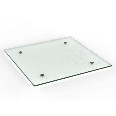 Craster Rise 800 Frosted Glass Square Table Top Frosted Glass 800 × 800 × 22 mm 
31.5 × 31.5 × 0.9”