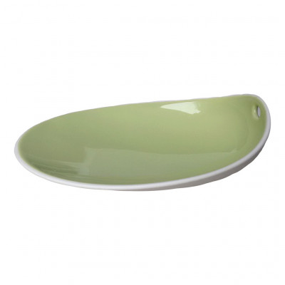 Cookplay Jomon S Porcelain bowl Jade 14x11x4cm