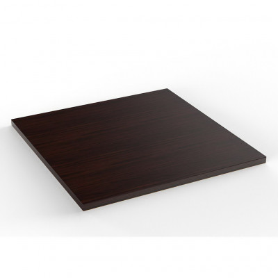 Craster Rise 700 Wenge Oak Veneer Square Table Top Veneer 700 × 700 × 25 mm