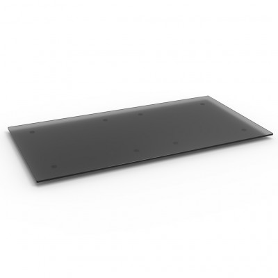 Craster Rise 800 Grey Glass Rectangle Table Top Grey Glass 800 × 1600 × 22 mm 
31.5 × 63 × 0.9”