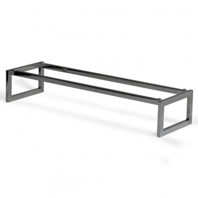Craster Flow Low Stainless Steel Flat 2.4 Frame Stainless Steel 530 × 163 × 95 mm