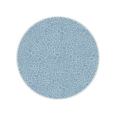 Figgjo Verde Krakelering Positive Blue Plate ø21cm