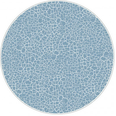 Figgjo Verde Krakelering Positive Blue Plate ø30cm