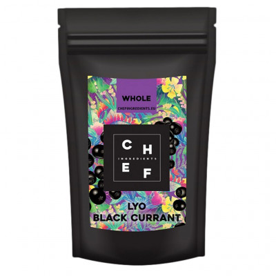 Chef Ingredients LYO Black Currant whole 50g