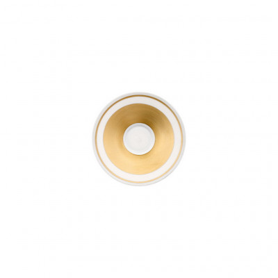 Hering Berlin Glamour Gold espresso saucer fits beaker 304 and espressocup 307 Ø130 h30