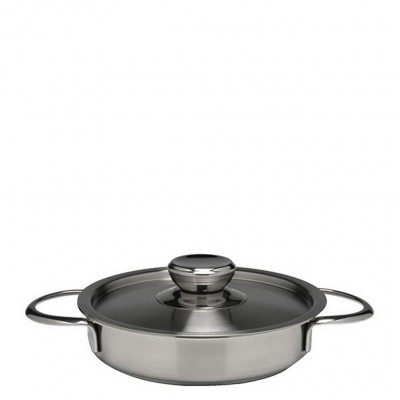 Fortessa Brushed Stainless Steel Casuela w/ lid