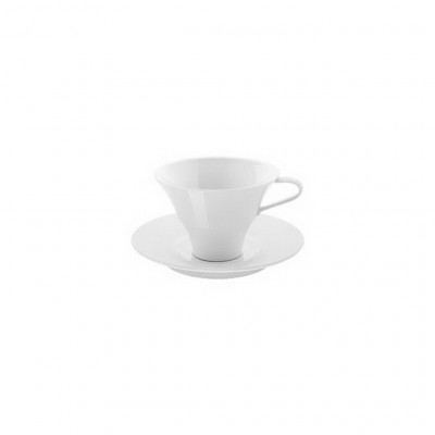 Hering Berlin Velvet coffee/tea cup with saucer Ø110 h80 170ml,Ø160 h21