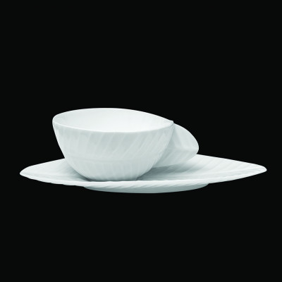 Jacques Pergay Bananaleaf espresso cup and saucer 60ml