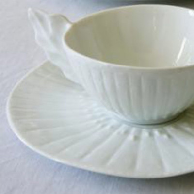 Jacques Pergay Fruits and Vegetables breakfast cup and saucer KI