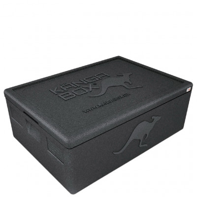 Kängabox thermobox Expert 60x40 80l black