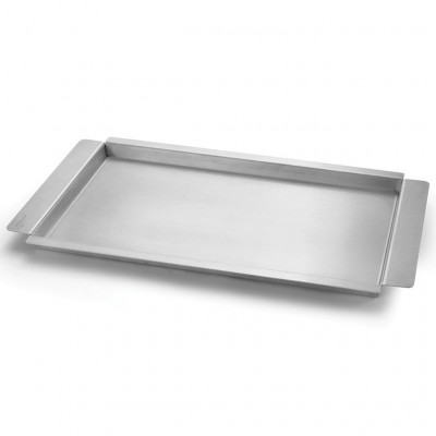 Rosseto Multi-Chef™ Stainless Steel Griddle with Flatbread Warming Tray, 1 EA