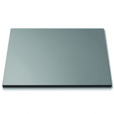 Rosseto Square Black Tempered Glass Surface, 1 EA