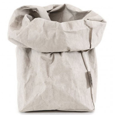 Uashmama Paper Bag Gigante grey