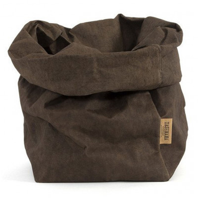 Uashmama Paper Bag XL dark brown