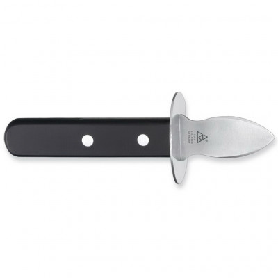Triangle Oyster opener black POM handle riveted boxed