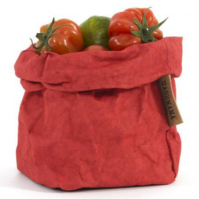 Uashmama Paper Bag S tuscan red