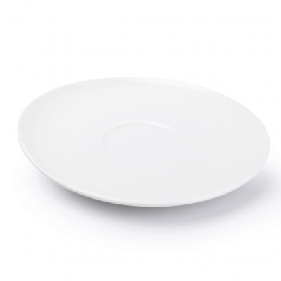 CHIC Saucer 15,5cm for cup 23cl white Perla