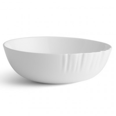 CHIC Unda Bowl ø17.55x6cm round white