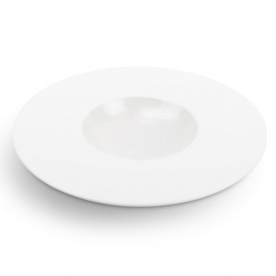CHIC Classico Deep plate wide rim ø26/12x3cm white