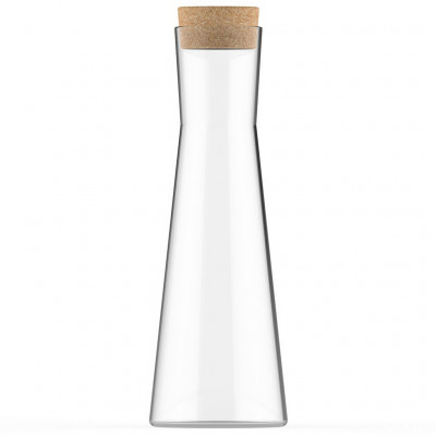 CHIC Mix Oil bottle ø4.9x20cm glass with cork stopper