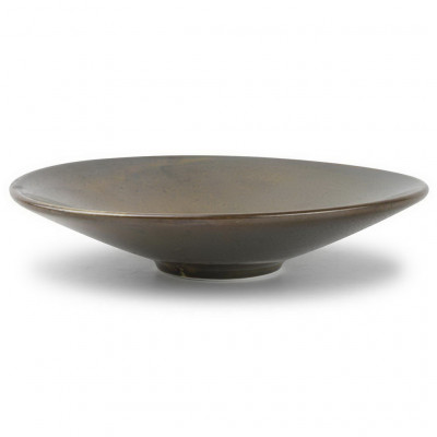 F2D Bowl 17,5xH3,5cm dark brown Escura