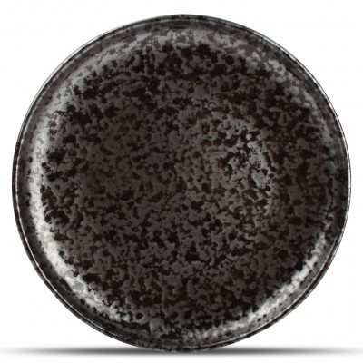 F2D Plate 21cm black Oxido