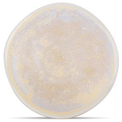 F2D Gold Glister Plate 33xH1,5cm