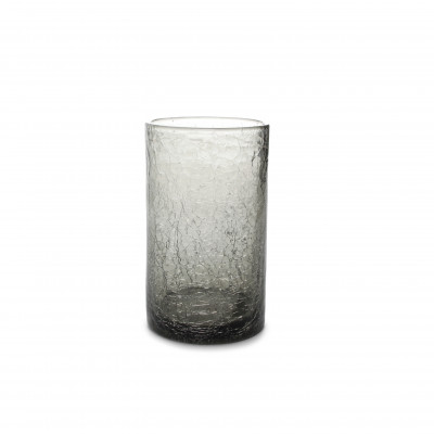 F2D Crackle Longdrink glass 0.40l grey