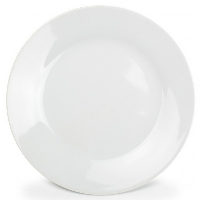 BonBistro Basic White Dinner plate 24cm white round