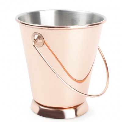 BonBistro Serve Serving dish mini bucket H9cm copper ss