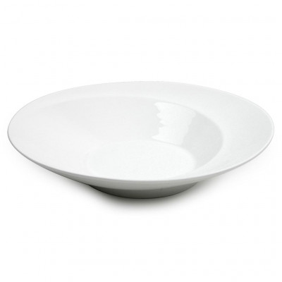 Bonbistro Deep plate 31,5xH6,5cm white Spiral