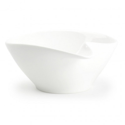 Bonbistro Bowl 14x11,5xH4,5cm white Flavor