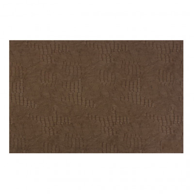 Bonbistro Placemat 45x30cm leather look brown Layer