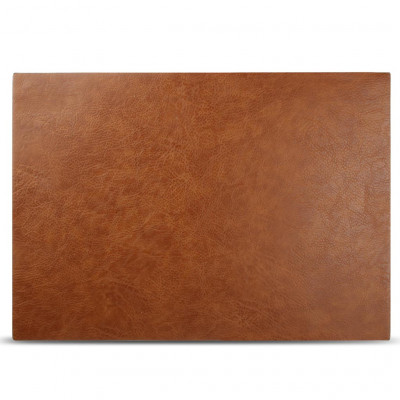 Bonbistro Prostírání 43x30cm leather look brown Layer
