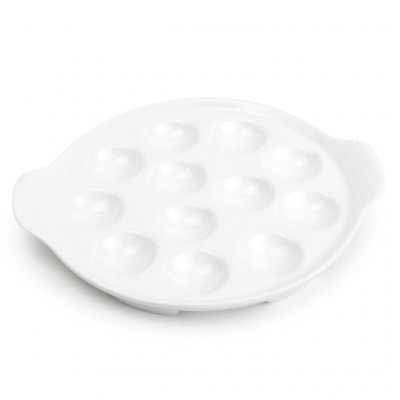 Bonbistro Escargot plate 19,5cm white Appetite