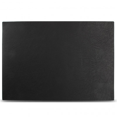 Bonbistro Placemat 43x30cm leather look black Layer
