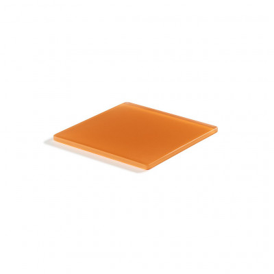 Mealplak Square Tray 19,5 Mandarin 19,5x19,5x1cm