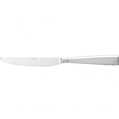 La Tavola LOUNGE Table knife, hollow handle, serrated blade polished stainless steel