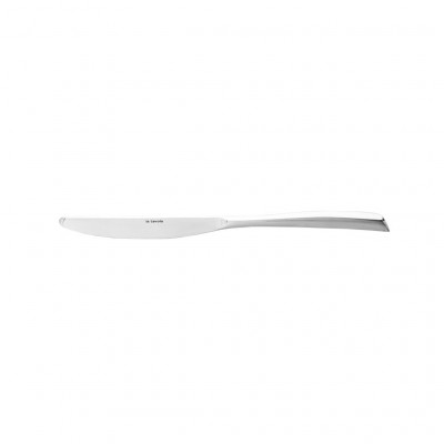 La Tavola YUKI Table knife, solid handle, serrated blade polished stainless steel